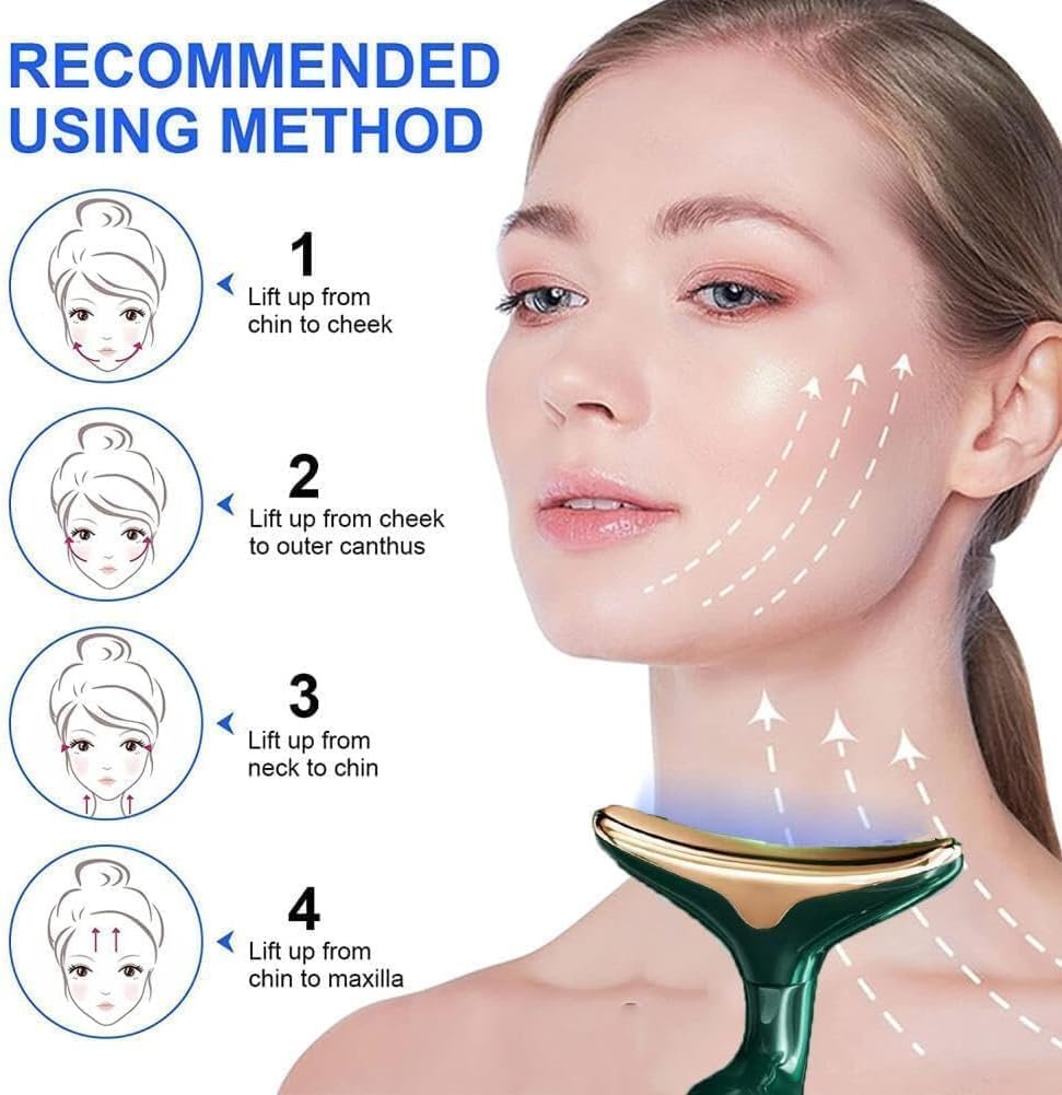 3 In 1 Anti Wrinkles Face Neck Eyes Massager - Image 4