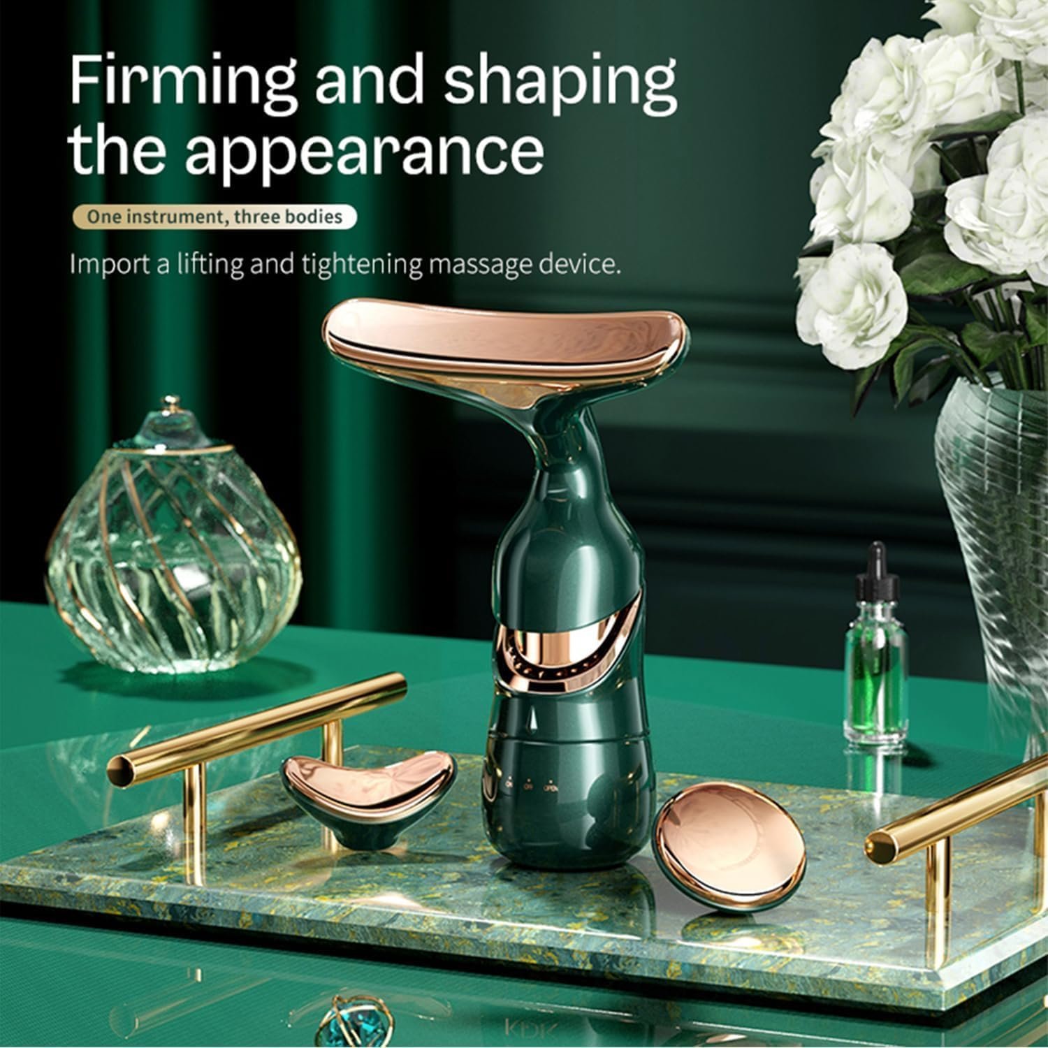 3 In 1 Anti Wrinkles Face Neck Eyes Massager - Image 3