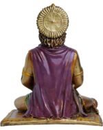 Poly Resin Sitting Hanuman Idol - Image 4