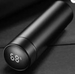 Black Steel Temperature Bottle 500 Ml - Image 4