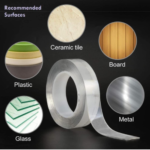 Transparent Plastic Double Sided Ivy Grip Tape - Image 3