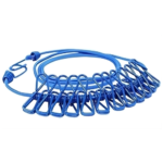 Plastic Clothesline Rope With 12 Clip