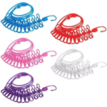 Plastic Clothesline Rope With 12 Clip - Image 2