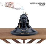 Black Premium Decorative Polyresin Adiyogi - Image 4