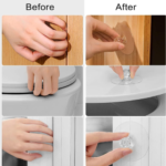 Transparent Silicone Self Adhesive Pull Knob Pack Of 15 - Image 3