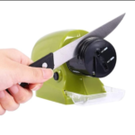 Green Swifty Knife Sharpener For Home & Kitchen