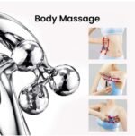 Silver Steel & Plastic 3D Roller Body Massager - Image 2
