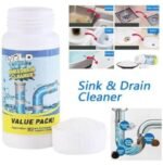 White Powder Powerful Drain & Sink Blockage Cleaner Powder 110 Gm. Pack Of 2 - Image 3